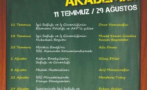 İşçi Sağlığı ve İş Güvenliği Ankara’da masaya yatırılacak