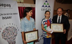 “Elektriğin Güvenli Kullanımı”konulu resim yarışmasında 20 öğrenci ödüllerini aldı.
