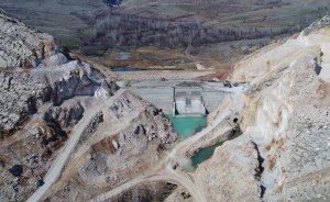 Diyarbakır Ergani Barajı'nda su tutulmaya başlandı