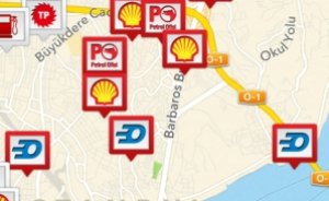 iPhone bana ucuz benzin bul!