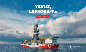 Yavuz sondaj gemisinin yeni durağı Lefkoşa-1