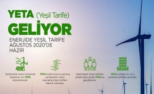 Elektrikte yeşil tarife geliyor