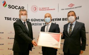 SOCAR Türkiye’nin İzmir’deki tesislerine güvenli üretim tescili