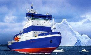 Nükleer güçle çalışan buzkıran Arktika buz koşullarına ayarlanacak