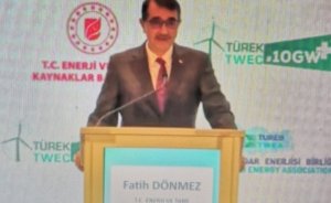 Dönmez: Elektriğimizin yüzde 10’unu rüzgârdan karşılıyoruz