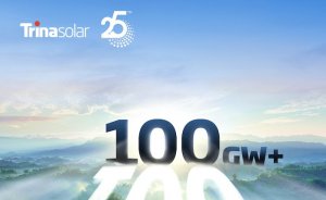 Trina Solar 25 yılda 100 bin MW’lık panel sevketti