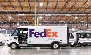 FedEx, 150 elektrikli minivan teslim aldı