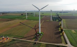 Almanya’daki rüzgar santrali linyit ocağı genişlemesi için kaldırılıyor