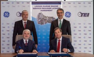 GE Marine ve TEI gaz türbini bakımında işbirliği yapacak