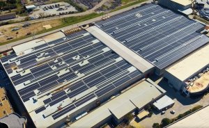 Tütün paketleme fabrikasına güneş santrali