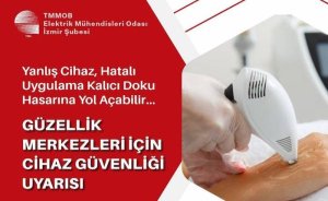 EMO: Güzellik merkezlerinde cihazların kalibrasyon raporlarını sorgulayın