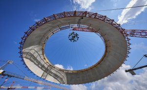 Akkuyu NGS ikinci ünite korumasında 6. katman kuruldu