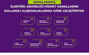 Sepaş abonelerinin ilk  tercihi mobil uygulama