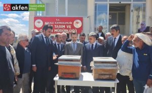Akfen'den Erzurumlu arıcılara hibe desteği