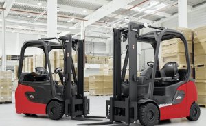 Linde’den entegre lityum iyon akülü ek elektrikli forklift