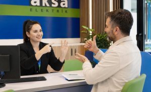 Aksa Elektrik müşteri hizmetlerine  işaret dili öğretti