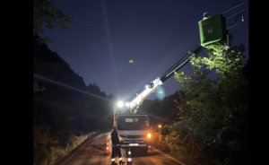 Çoruh EDAŞ Rize'de selin ardından şebeke arızalarını giderdi