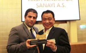 Aksa Jeneratör`e Güney Kore`den ödül