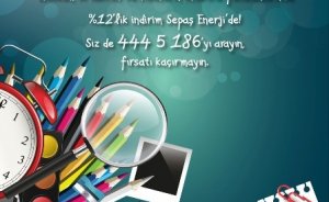 Okullara yüzde 12 indirimli elektrik