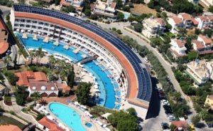 Kuşadası Ephesia Hotel`in sıcak suyu güneşten