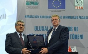 Şişecam`a sürdürülebilirlik ödülü